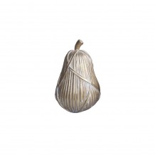 TRICOT POIRE ΑΧΛΑΔΙ POLYRESIN ΧΡΥΣΟ 11 5x11 5xΥ17 8cm c408220