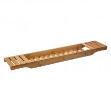 Πλατό μπανιέρας Seli pakoworld bamboo φυσικό 15x70x4 5εκ c408457