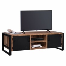 ΕΠΙΠΛΟ TV HM8189 11 ΜΕΤΑΛΛΟ ΜΑΣΙΦ ΞΥΛΟ MANGO ΦΥΣΙΚΟ 160x45x51Υ εκ c408473