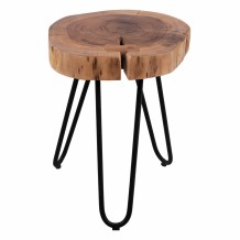 ΤΡΑΠΕΖΑΚΙ ΣΚΑΜΠΩ OSLO HM8209 11 ΑΠΟ ΜΑΣΙΦ ΚΟΡΜΟ ΑΚΑΚΙΑΣ 35x35x42Υ εκ c408479