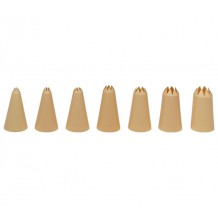 Σετ 7 μύτες κυματιστές για σακούλες ζαχαροπλαστκής 8mm 10mm 12mm 14mm 16mm 18mm 20mm c40852 Σετ 7 μύτες κυματιστές για σακούλες ζαχαροπλαστκής 8mm 10mm 12mm 14mm 16mm 18mm 20mm c40852