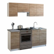 ΣΥΝΘΕΣΗ ΚΟΥΖΙΝΑΣ ΜΕΛΑΜΙΝΗ SONAMA ΛΕΥΚΟ HM2441 180x29 2 46 c408850