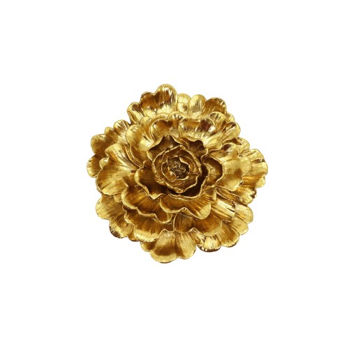 GOLDEN ROSE ΔΙΑΚΟΣΜΗΤΙΚΟ POLYRESIN ΧΡΥΣΟ Δ24xΥ4 7cm c409442