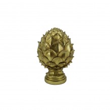 GOLDEN PINUS ΔΙΑΚΟΣΜΗΤΙΚΟ POLYRESIN ΧΡΥΣΟ Δ16xΥ25cm c409450