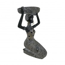 RABIA 1 DECO ΦΙΓΟΥΡΑ ΜΑΥΡΟ ΚΑΦΕ ΛΕΥΚΟ c409540