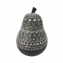 RABIA DECO ΑΧΛΑΔΙ ΜΑΥΡΟ ΚΑΦΕ ΛΕΥΚΟ c409542