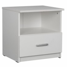 ΚΟΜΟΔΙΝΟ ΜΕΛΑΜΙΝΗΣ ΛΕΥΚΟ HM2431 03 45x40x48 εκ c410888 ΚΟΜΟΔΙΝΟ ΜΕΛΑΜΙΝΗΣ ΛΕΥΚΟ HM2431 03 45x40x48 εκ c410888