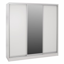 ΝΤΟΥΛΑΠΑ ΣΥΡΟΜΕΝΗ ΜΕΛΑΜΙΝΗΣ ΛΕΥΚΗ ΜΕ ΚΑΘΡΕΠΤΗ HM2435 03 200X60X210Υεκ c410972