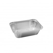 Ταψί αλουμινίου μίας χρήσης 202x137x50mm 940cc Σετ 100 c411452