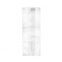 Σακούλα Βεζιτάλ Λευκή 10x28cm τιμή ανά κιλό Σετ 10 c411475