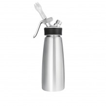 Σιφόν Σαντιγύς INOX 18 10 1Lt με 2 στόμια iSi c411560