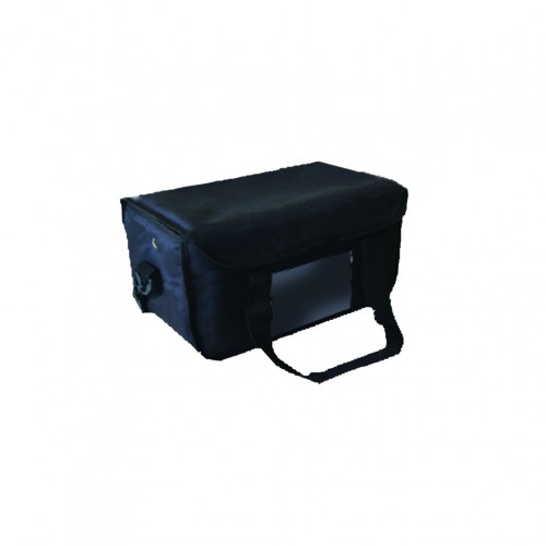 Ισοθερμική Τσάντα μεταφοράς καφέ 8 θέσεων μαύρη 40x20x20cm c411605