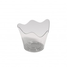 Πλαστικό μπωλ Rain PS 90cc διάφανο Σετ 25 c411625