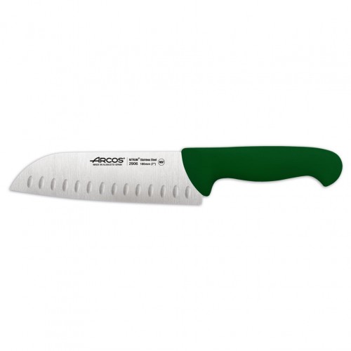 Μαχαίρι Santoku 180mm Σειρά 2900 Πράσινο Arcos c411751