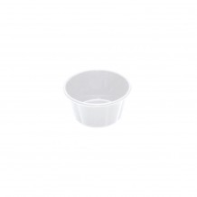 Μπωλ PC Polycarbonate φ7 2cm άσπρο Σετ 10 c411793