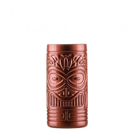 Γυάλινο Ποτήρι coctail TIKI 50cl Φ7 5 x 15cm FIJI Xαλκού UNIGLASS Σετ 6 c411806