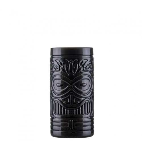 Γυάλινο Ποτήρι coctail TIKI 50cl Φ7 5 x 15cm FIJI BLACK MIRROR UNIGLASS Σετ 6 c411808