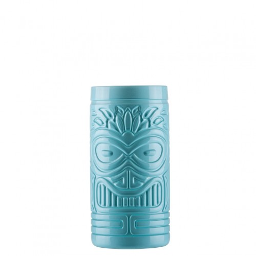 Γυάλινο Ποτήρι coctail TIKI 50cl Φ7 5 x 15cm FIJI Θαλασσί UNIGLASS Σετ 6 c411809