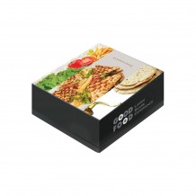 Κουτί μεταλιζέ GOOD FOOD Σκεπαστή Νο26 26x26x4cm τιμή ανά κιλό Σετ 10 c411846