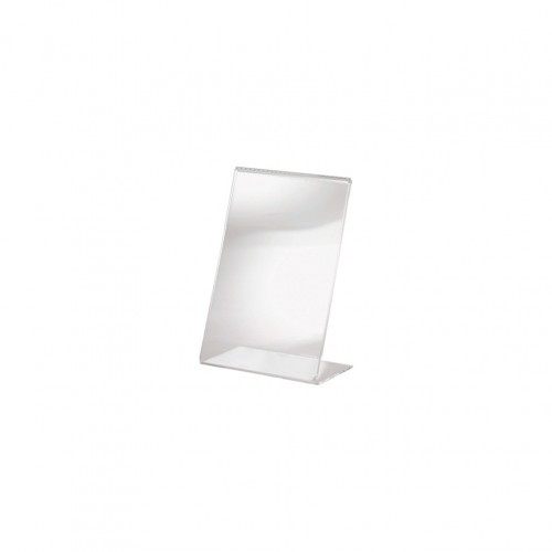 Θήκη Plexi Glass μίας όψης σχήμα L 13xΥ18cm A5 c411940