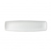 Πιατέλα πορσελάνης 36X10cm ανάγλυφη LUKANDA c411989