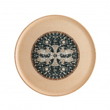 Πιάτο Ρηχό πορσελάνης 32cm Mesopotamia Wood Bonna Σετ 6 c412013