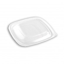 Καπάκι rPET για Χάρτινο μπωλ Kraft 17x17cm Sabert Σετ 50 c412063