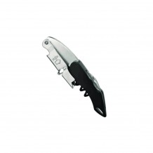 Ανοιχτήρι γκαρσόν Professional μεταλλικό 2 4x3 5cm μαύρο 4 σε 1 για σκληρή χρήση Σετ 3 τμχ c412261