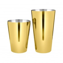 Shaker Yoka Boston Tin 28oz 17 5cm amp Half Tin 18oz 12 5cm INOX 18 10 χρυσό Lumian c412291