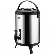Διανεμητής θερμό 14Lt φ34xΥ36cm διπλών τοιχομάτων με βρυσάκι amp ποδαράκια c412361