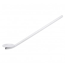 Καλαμάκι Αναδευτήρας Bar 19cm INOX 18 10 με κουταλάκι στο άκρο c412370