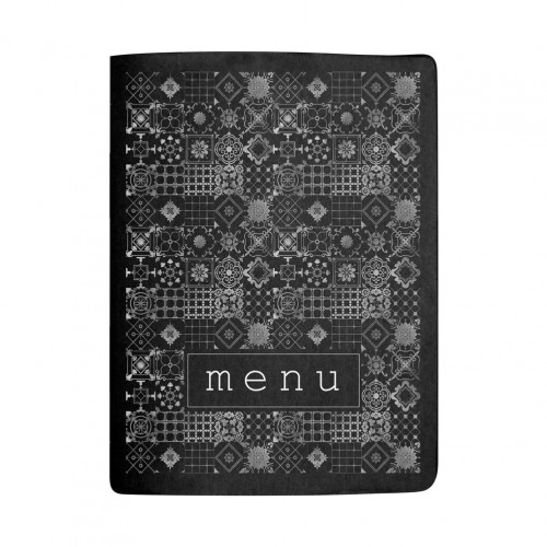 Κατάλογος MENU Dark A4 για Εστιατόρια cafe 24x31 6cm StilCasa Ιταλίας Σετ 3 c412681