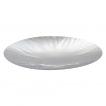 Πιατέλο παρουσίασης Buffet ανάγλυφη INOX φ42cm abert Ιταλίας c412746