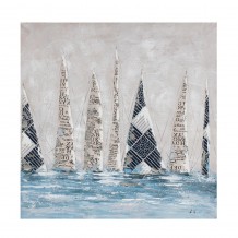 SAILING 2 DECO ΠΙΝΑΚΑΣ ΚΑΜΒΑΣ ΠΟΛΥΧΡΩΜΟ ΜΑΥΡΟ 82x82xH4 5cm c412993 SAILING 2 DECO ΠΙΝΑΚΑΣ ΚΑΜΒΑΣ ΠΟΛΥΧΡΩΜΟ ΜΑΥΡΟ 82x82xH4 5cm c412993