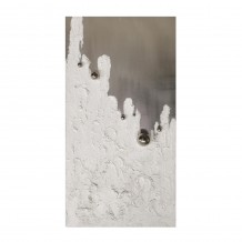 SILVER DROPS 2 DECO ΠΙΝΑΚΑΣ ΚΑΜΒΑΣ ΓΚΡΙ ΛΕΥΚΟ ΑΣΗΜΙ 72x142xH4 5cm c413000 SILVER DROPS 2 DECO ΠΙΝΑΚΑΣ ΚΑΜΒΑΣ ΓΚΡΙ ΛΕΥΚΟ ΑΣΗΜΙ 72x142xH4 5cm c413000