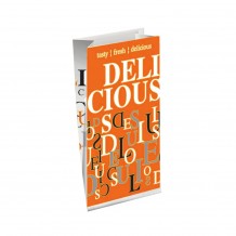 Σακούλα Βεζιτάλ Σχέδιο Delicious 10x28cm τιμή ανά κιλό Σετ 10 c413082