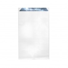 Σακούλα Αλουμινίου Λευκή 15x28cm τιμή ανά κιλό Σετ 10 c413096