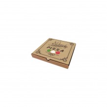 Κουτί Πίτσας Μικροβέλε σχέδιο Pizza Καφέ 22x22x4 2cm Σετ 100 c413164 Κουτί Πίτσας Μικροβέλε σχέδιο Pizza Καφέ 22x22x4 2cm Σετ 100 c413164
