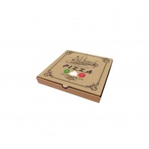 Κουτί Πίτσας Μικροβέλε σχέδιο Pizza Καφέ 26x26x4 2cm Σετ 100 c413165 Κουτί Πίτσας Μικροβέλε σχέδιο Pizza Καφέ 26x26x4 2cm Σετ 100 c413165