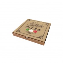 Κουτί Πίτσας Μικροβέλε σχέδιο Pizza Καφέ 33x33x4 2cm Σετ 100 c413168 Κουτί Πίτσας Μικροβέλε σχέδιο Pizza Καφέ 33x33x4 2cm Σετ 100 c413168