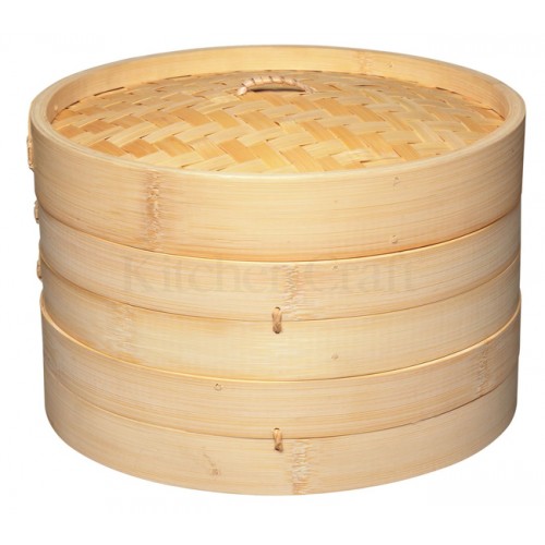 Bamboo steamer δίπατο 25cm c41361