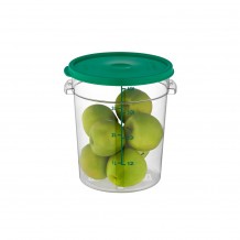 Δοχείο τροφίμων 4 2Lt στρογγυλό PC χωρίς καπάκι c413638