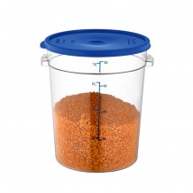 Δοχείο τροφίμων 7 6Lt στρογγυλό PC χωρίς καπάκι c413640