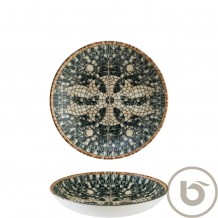Μπωλ Σαλάτας πορσελάνης 23cm Mesopotamia Black Bonna Σετ 6 c413715