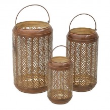 S 3 ΦΑΝΑΡΙ ΜΕΤΑΛ ΑΝΤ ΧΡΥΣΟ Δ2 25x25x42 c414412