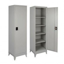 ΝΤΟΥΛΑΠΑ ΜΕΤΑΛΛΙΚΗ 190 5Χ50Χ45εκ ΜΕ 4ΡΑΦΙΑ ΜΟΝΗ ΠΟΔΙΑ HM10325 c41462