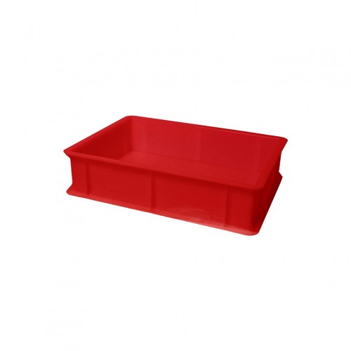 Κουτί ζύμης PEHD μικρό 40x30x10cm κόκκινο Ιταλίας c414888