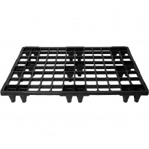 Παλέτα πλαστική PP 80x120cm μαύρη Αντοχή Δυναμική Στατική 400 800Kg c414905 Παλέτα πλαστική PP 80x120cm μαύρη Αντοχή Δυναμική Στατική 400 800Kg c414905