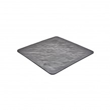 Πιατέλα Πλάκα Παρουσίασης μελαμίνης 30x30xΥ1 3cm 780gr μαύρο ματ πέτρα c415415