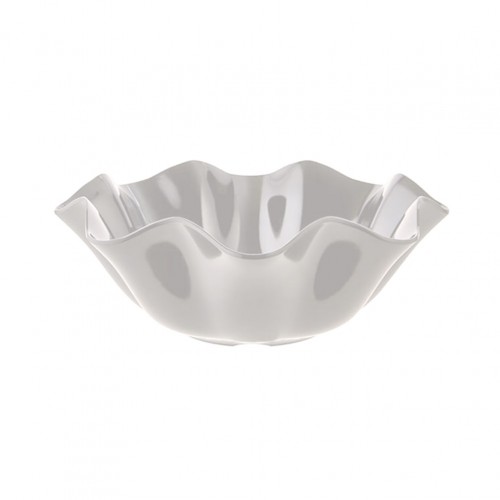 Μπωλ Σαλατιέρα μελαμίνης 4Lt φ34xΥ12 5cm 790gr λευκό c415428